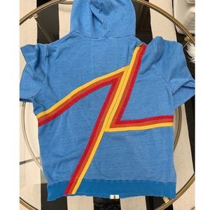 Aviator Nation zip up hoodie sweatshirt